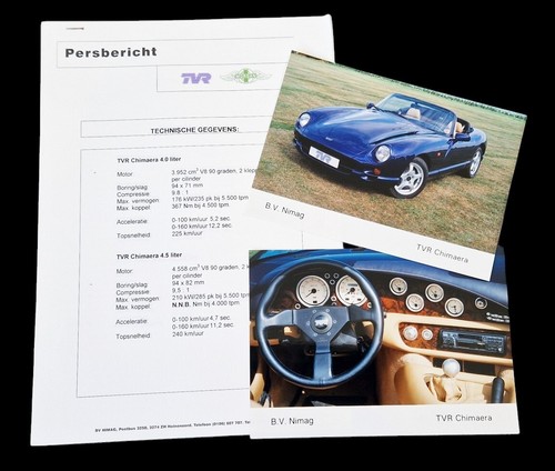 Tvr chimaera sportscar - tvr, 4.0